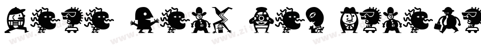 Mini Pics Lil Ancients字体转换